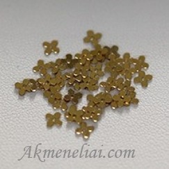 Langlois-Martin žvyneliai- Gėlytės, Light Gold ORB2 , 4mm