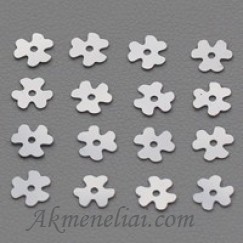 Langlois-Martin žvyneliai- Gėlytės, Argentum-sidabro, 5mm