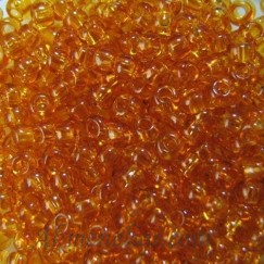 PRECIOSA rocailles.Originali 50 g pakuotė. 11/0 dydis. Topazo skaidrus