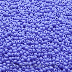 Čekiškas PRECIOSA biseris. Originali 50g pakuotė. 12/0 dydis, žydras opaque