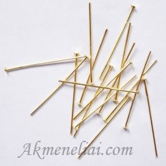 Vinutė su lėkštute aukso spalvos 39mm x0.7mm,pakuotė 20vnt.