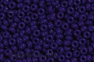 Čekiškas PRECIOSA biseris. Originali 50g pakuotė. 9/0 dydis, tamsiai violetiniai mėlynas opaque	