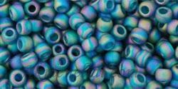 Toho biseris  TR-08-167BDF 8/0 Transparent-Rainbow-Frosted Teal