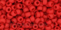 Toho biseris  TR-08-45F 8/0 Opaque-Frosted Pepper Red