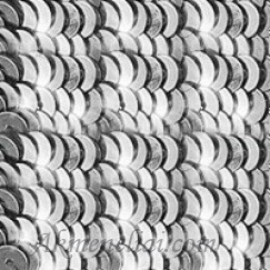 Langlois-Martin žvyneliai- Argent-sidabras, dubenėliai 3mm