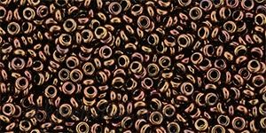 TOHO - Demi Round TN-11-501 11/0 2.2mm Higher-Metallic Cinnamon Bronze