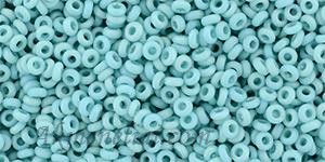 TOHO - Demi Round TN-11-413F 11/0 2.2mm Opaque-Rainbow Frosted Turquoise
