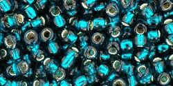 Toho biseris  8/0 TR-08-27BD Silver-Lined Teal