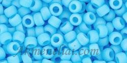 Toho biseris  8/0 TR-08-43F Opaque-Frosted Blue Turquoise