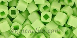 Toho biseris  4mm Cube TC-04-44F Opaque-Frosted Sour Apple