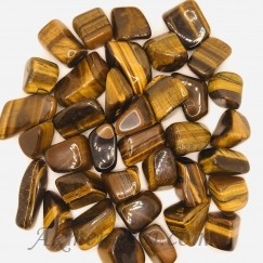 Tigro akis su hematitu, dydis ~12-17x14-23mm