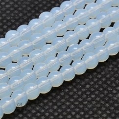 Opalitas, apvalus 8mm, 1vnt.