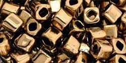 Toho biseris  4mm Cube TC-04-221 Bronze