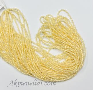 Preciosa biseris Charlotte 1/0, pakuotė 6 juostos po 24-25cm