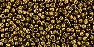 Toho biseris TR-11-PF594 Permafinish - Galvanized Medal Bronze