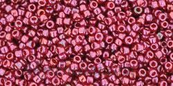 Toho biseris TR-15-332 Gold-Lustered Raspberry 