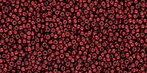 Toho biseris TR-15-PF564 15/0 PermaFinish - Galvanized Brick Red