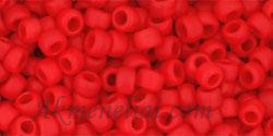 Toho biseris TR-08-45AF 8/0  Opaque-Frosted Cherry
