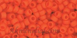 Toho biseris TR-08-50F 8/0 Opaque-Frosted Sunset Orange