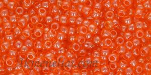 Toho biseris TR-08-111B 8/0 Transparent Hyacinth Orange Luster