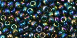 Toho biseris TR-08-180 8/0 Transparent-Rainbow Olivine