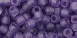 Toho biseris TR-06-19F 6/0 Transparent-Frosted Sugar Plum