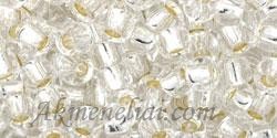 Toho biseris TR-06-21 6/0 Silver-Lined Crystal