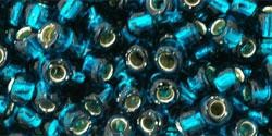 Toho biseris TR-06-27BD 6/0 Silver-Lined Teal
