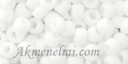 Toho biseris TR-06-41F 6/0 Opaque-Frosted White