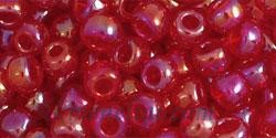 Toho biseris TR-06-165C 6/0 Transparent-Rainbow Ruby