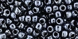 Toho biseris TR-06-81 6/0 Metallic Hematite