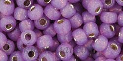 Toho biseris TR-06-2108 6/0 Silver-Lined Milky Amethyst