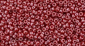 Toho biseris TR-15-125 15/0 Opaque-Lustered Cherry