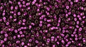 Toho biseris TR-15-2223 15/0 Silver-Lined Dragonfruit