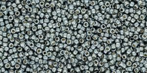 Toho biseris TR-15-PF565 15/0 PermaFinish - Galvanized Blue Slate
