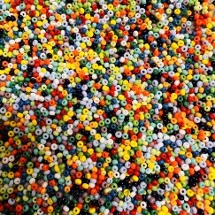 PRECIOSA rocailles. MIX 50 g pakuotė. 11/0 dydis