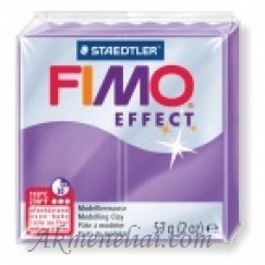 FIMO modelinas Transparent Purple Effect 604, skaidrus violetinis, 57g.
