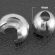 Spastukų paslėpėjai- kriauklės,  metalo spalvos 5mm. Pakuotė 20vnt.