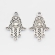 Pakabukas Hamsa ranka 24.5x17x2mm