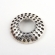 Žiedas sidabro spalvos, 17,3mm