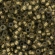 Toho biseris TR-15-999F 15/0 Gold-Lined Frosted Black Diamond