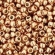 Toho biseris  TR-15-PF551 15/0 PermaFinish - Galvanized Rose Gold 