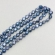 Gėlavandeniai perlai tamsiai pilki, 11x7mm, juosta- 34vnt.,40cm.