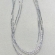 Hematitas sidabrinis, sintetinis, 4.5x1,5mm, juosta ~96vnt.