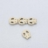 Hovlitas, kaukolė balta, 13x15mm
