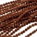 Rudraksha- Rudrakša, karoliukai su skylute, 7-8mm