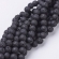 Lava juoda apvali 10mm, juosta 39vnt.