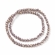Kristalai Rosy Brown AB 4mm, juosta ~100vnt.