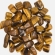 Tigro akis su hematitu, dydis ~12-17x14-23mm