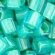 Toho biseris  4mm Cube TC-04-954 Inside-Color Aqua/Lt Jonquil-Lined